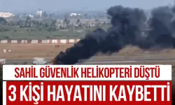 Sahil Güvenlik Helikopteri Düştü: 3 Kişi Hayatını Kaybetti