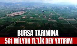 Bursa Tarımına 561 Milyon TL’lik Dev Yatırım