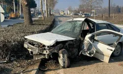 İnegöl’de Alkollü Sürücü Ölümden Döndü