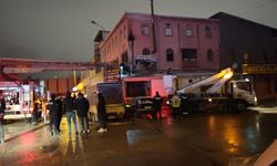 İnegöl'de Dönercinin Çatı Katında Yangın Çıktı!