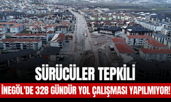 İnegöl'de 328 Gündür Yol Çalışması Yapılmıyor! Sürücüler Tepkili