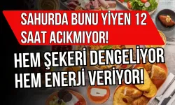 Sahurda Bunu Yiyen 12 Saat Acıkmıyor! Hem Şekeri Dengeliyor Hem Enerji Veriyor!