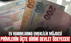 Ev Hanımlarına Emeklilik Müjdesi: Primlerin Üçte Birini Devlet Ödeyecek!