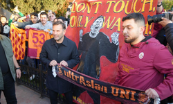Galatasaray, Samsun'da Çiçeklerle Karşılandı