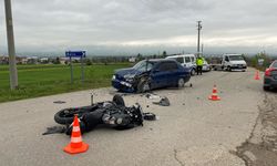 Bolu’da Otomobil ile Motosiklet Çarpıştı: 2’si Ağır 6 Yaralı