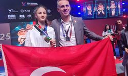 Milli sporcu Sena Yılmaz, taekwondoda dünya şampiyonu oldu!