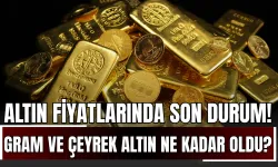 Altın Fiyatlarında Son Durum! Gram ve Çeyrek Altın Ne Kadar Oldu? (03.05.2025)