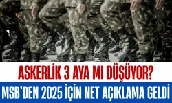 Askerlik 3 Aya mı Düşüyor? Milli Savunma Bakanlığı'ndan 2025 İçin Net Açıklama Geldi