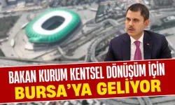 Bakan Kurum Kentsel Dönüşüm İçin Geliyor!