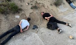 'Dur' ihtarına uymayıp, sürücüsünün 40 kilometre kaçtığı araçtan suç makineleri çıktı