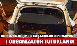 Bursa'da Göçmen Kaçakçılığı Operasyonu: 1 Organizatör Tutuklandı