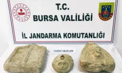 Bursa'da Jandarmadan Tarihi Eser Operasyonu: 2 Gözaltı
