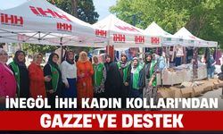 İnegöl İHH Kadın Kolları'ndan Gazze'ye Destek: Hayır Çarşısı Etkinliği
