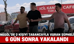 İnegöl'de 2 Kişiyi Tabancayla Vuran Şüpheli 6 Gün Sonra Yakalandı