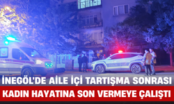 İnegöl'de Aile İçi Tartışma Sonrası, Kadın Hayatına Son Vermeye Çalıştı!