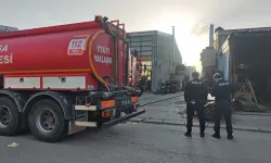 İnegöl’de Mobilya İmalathanesinde Yangın