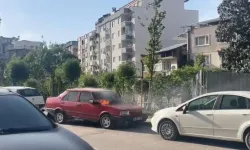 Osmangazi'de Park Halindeki Otomobil Alev Alev Yandı