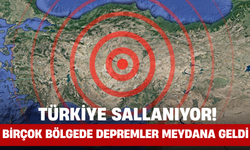 Türkiye Sallanıyor! Birçok Bölgede Depremler Meydana Geldi