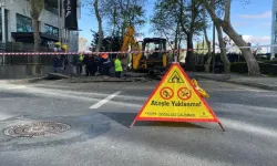 Yol Çökmesi Sonrası Doğalgaz Sıkıştı, Patlama Oldu