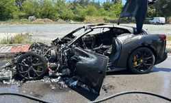 Eyüpsultan’da Ferrari Alev Alev Yandı: Sürücü Serdar Adalı’nın Oğlu Çıktı