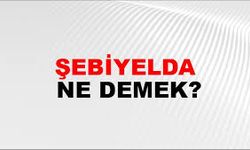 Şebiyelda Kelimesi Ne Anlama Geliyor, Halk Arasında Nasıl Kullanılır ve Gerçek Kökeni Nedir?