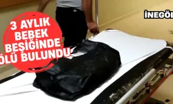 İnegöl’de 3 Aylık Bebek Beşiğinde Ölü Bulundu