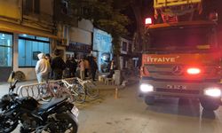 İnegöl’de Apartman Bahçesinde Yangın!
