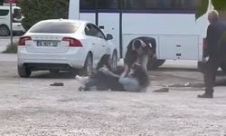 İnegöl'de Saç Saça Yumruk Yumruğa Kavga!