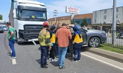 İnegöl'de TIR ile Otomobil Çarpıştı: 1 Yaralı