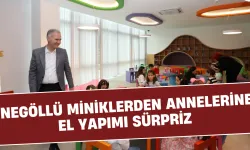 İnegöllü Miniklerden Annelerine El Yapımı Sürpriz