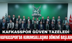 Kafkasspor’da Kurumsallaşma Dönemi Başladı