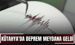 Kütahya'da deprem meydana geldi!
