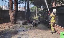 Bursa'da 6 Motosiklet Yangında Kül Oldu!