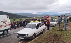Tekstil İşçilerini Taşıyan Minibüs Karşı Şeride Geçti, 13 Yaralı!
