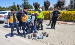 İnegöl'de Otomobil ile Elektrikli Bisiklet Çarpıştı: 1 Yaralı