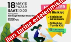 İnegöl’de 19 Mayıs Bisiklet Turu Olumsuz Hava Nedeniyle Ertelendi
