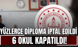 Yüzlerce Diploma İptal Edildi: 6 Okul Kapatıldı!