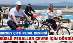 Bozbey Çiftinden Süslü Bisikletler Şenliği’ne Pedallı Destek