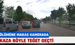Bursa'da Yürekleri Ağza Getiren Makas Kamerada!