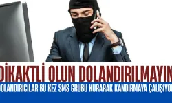 Dolandırıcılar Bu Kez SMS Grubu Kurarak PTT Adıyla Kandırmaya Çalışıyor