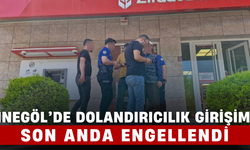 İnegöl’de Dolandırıcılık Girişimi Son Anda Engellendi