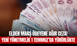 Elden Maaş Ödeyene Ağır Ceza! Yeni Yönetmelik 1 Temmuz’da Yürürlükte