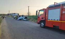 Bismil’de Otomobil Devrildi: 1 Ölü, 4 Yaralı
