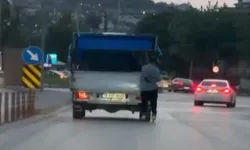 Bursa'da Patenli Gencin Tehlikeli Yolculuğu Kamerada!