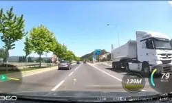 Bursa’da Tır Sürücüsü Otobanda Ters Yöne Girdi