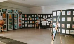İnegöl BİLSEM ve Turgut Alp Lisesi’nden Yıl Sonu Resim Sergisi Sanatseverlerle Buluştu