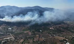 İzmir’de Orman Yangını 2. Gününde! 20 Ev Zarar Gördü, Müdahale Sürüyor