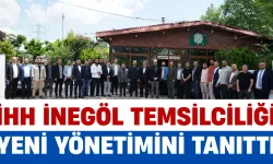 İHH İnegöl Temsilciliği Yeni Yönetimini Tanıttı