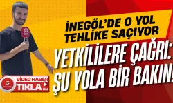 İnegöl Anafartalar Caddesi’nde Rögar Çukurları Tehlike Saçıyor
