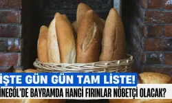 İnegöl'de Bayramda Hangi Fırınlar Nöbetçi Olacak? İşte Gün Gün Tam Liste!